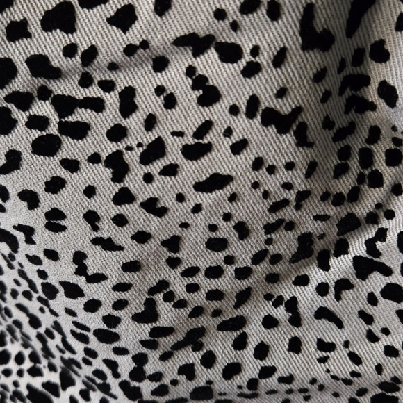 Rag & Bone Velvet Cheetah Crop Flare Jeans High Rise Ankle 26 NWT Animal Print - Picture 4 of 10